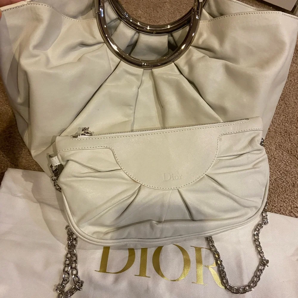 Christian Dior Leather bag with Crossbody - Picture 12 of 16